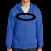 Tall Essential Fleece Full Zip Hooded Sweatshirt Thumbnail