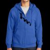 Tall Essential Fleece Full Zip Hooded Sweatshirt Thumbnail