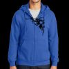 Tall Essential Fleece Full Zip Hooded Sweatshirt Thumbnail