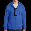 Tall Essential Fleece Full Zip Hooded Sweatshirt Thumbnail