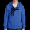 Tall Essential Fleece Full Zip Hooded Sweatshirt Thumbnail