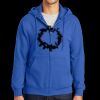 Tall Essential Fleece Full Zip Hooded Sweatshirt Thumbnail