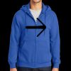 Tall Essential Fleece Full Zip Hooded Sweatshirt Thumbnail