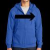 Tall Essential Fleece Full Zip Hooded Sweatshirt Thumbnail