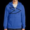 Tall Essential Fleece Full Zip Hooded Sweatshirt Thumbnail