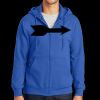 Tall Essential Fleece Full Zip Hooded Sweatshirt Thumbnail