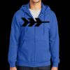 Tall Essential Fleece Full Zip Hooded Sweatshirt Thumbnail