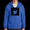 Tall Essential Fleece Full Zip Hooded Sweatshirt Thumbnail
