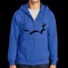 Tall Essential Fleece Full Zip Hooded Sweatshirt Thumbnail