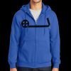 Tall Essential Fleece Full Zip Hooded Sweatshirt Thumbnail