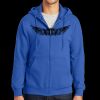 Tall Essential Fleece Full Zip Hooded Sweatshirt Thumbnail