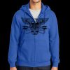 Tall Essential Fleece Full Zip Hooded Sweatshirt Thumbnail