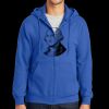 Tall Essential Fleece Full Zip Hooded Sweatshirt Thumbnail