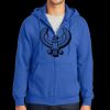 Tall Essential Fleece Full Zip Hooded Sweatshirt Thumbnail