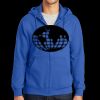 Tall Essential Fleece Full Zip Hooded Sweatshirt Thumbnail