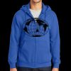 Tall Essential Fleece Full Zip Hooded Sweatshirt Thumbnail