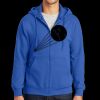 Tall Essential Fleece Full Zip Hooded Sweatshirt Thumbnail