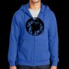 Tall Essential Fleece Full Zip Hooded Sweatshirt Thumbnail