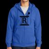 Tall Essential Fleece Full Zip Hooded Sweatshirt Thumbnail