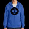 Tall Essential Fleece Full Zip Hooded Sweatshirt Thumbnail