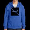 Tall Essential Fleece Full Zip Hooded Sweatshirt Thumbnail