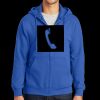 Tall Essential Fleece Full Zip Hooded Sweatshirt Thumbnail