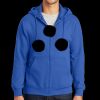Tall Essential Fleece Full Zip Hooded Sweatshirt Thumbnail