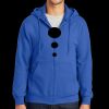 Tall Essential Fleece Full Zip Hooded Sweatshirt Thumbnail
