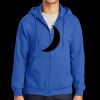 Tall Essential Fleece Full Zip Hooded Sweatshirt Thumbnail
