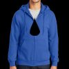 Tall Essential Fleece Full Zip Hooded Sweatshirt Thumbnail