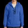 Tall Essential Fleece Full Zip Hooded Sweatshirt Thumbnail
