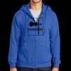 Tall Essential Fleece Full Zip Hooded Sweatshirt Thumbnail