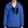 Tall Essential Fleece Full Zip Hooded Sweatshirt Thumbnail