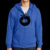 Tall Essential Fleece Full Zip Hooded Sweatshirt Thumbnail