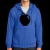 Tall Essential Fleece Full Zip Hooded Sweatshirt Thumbnail