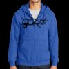 Tall Essential Fleece Full Zip Hooded Sweatshirt Thumbnail