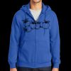 Tall Essential Fleece Full Zip Hooded Sweatshirt Thumbnail