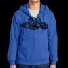 Tall Essential Fleece Full Zip Hooded Sweatshirt Thumbnail