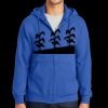Tall Essential Fleece Full Zip Hooded Sweatshirt Thumbnail