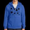 Tall Essential Fleece Full Zip Hooded Sweatshirt Thumbnail