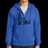 Tall Essential Fleece Full Zip Hooded Sweatshirt Thumbnail