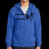 Tall Essential Fleece Full Zip Hooded Sweatshirt Thumbnail