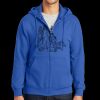 Tall Essential Fleece Full Zip Hooded Sweatshirt Thumbnail