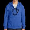 Tall Essential Fleece Full Zip Hooded Sweatshirt Thumbnail