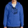 Tall Essential Fleece Full Zip Hooded Sweatshirt Thumbnail