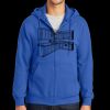 Tall Essential Fleece Full Zip Hooded Sweatshirt Thumbnail