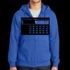 Tall Essential Fleece Full Zip Hooded Sweatshirt Thumbnail