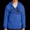 Tall Essential Fleece Full Zip Hooded Sweatshirt Thumbnail