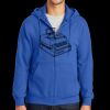 Tall Essential Fleece Full Zip Hooded Sweatshirt Thumbnail