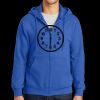 Tall Essential Fleece Full Zip Hooded Sweatshirt Thumbnail